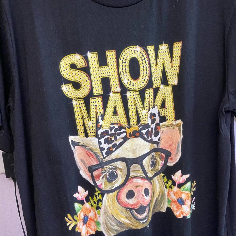 Bella Canvas Show Mama/Pig Tee